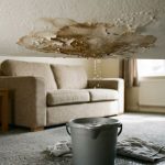 fuite plafond